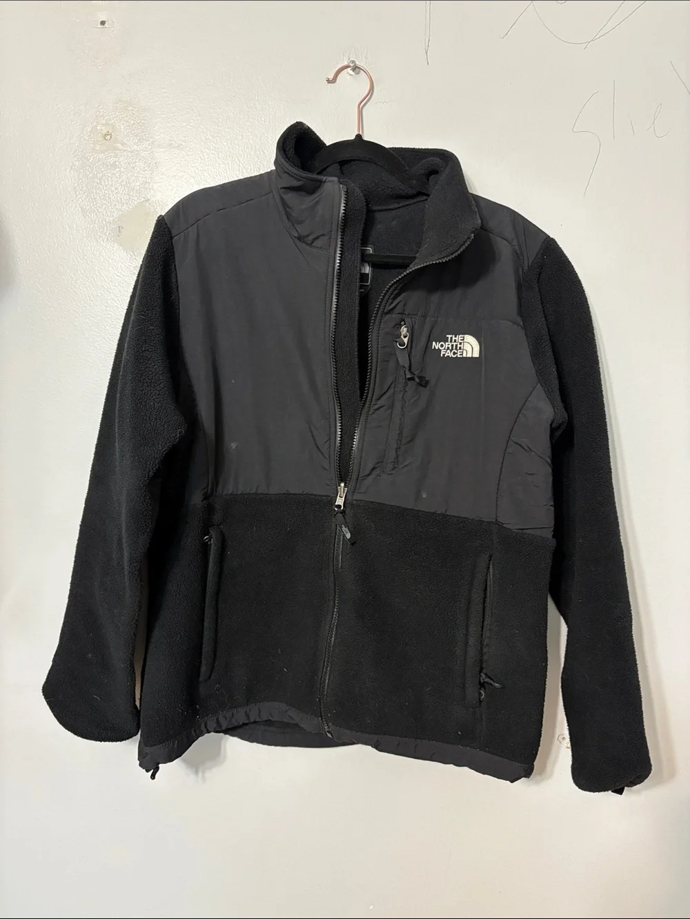The North Face Denali Polartec Fleece Jacket Black Women’s S Full Zip